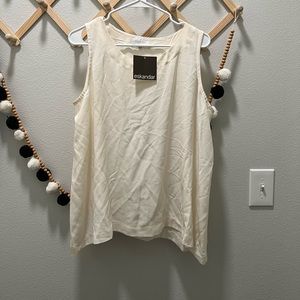 Eskandar Silk Sleeveless Top NWT